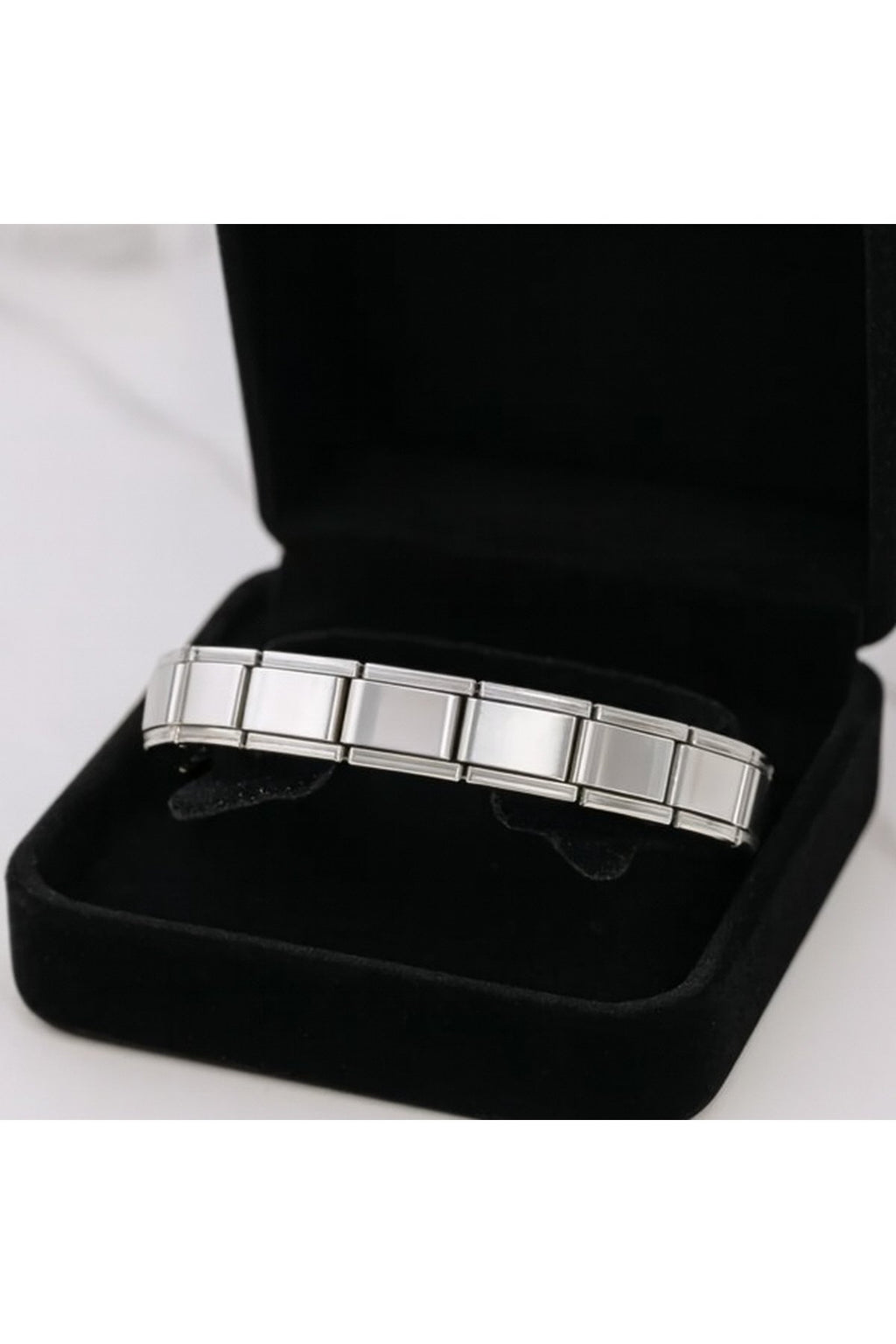 Paslanmaz Çelik İtalyan Charm Bileklik – Zarif, Dayanıklı , 3 Adet Rastgele Charm