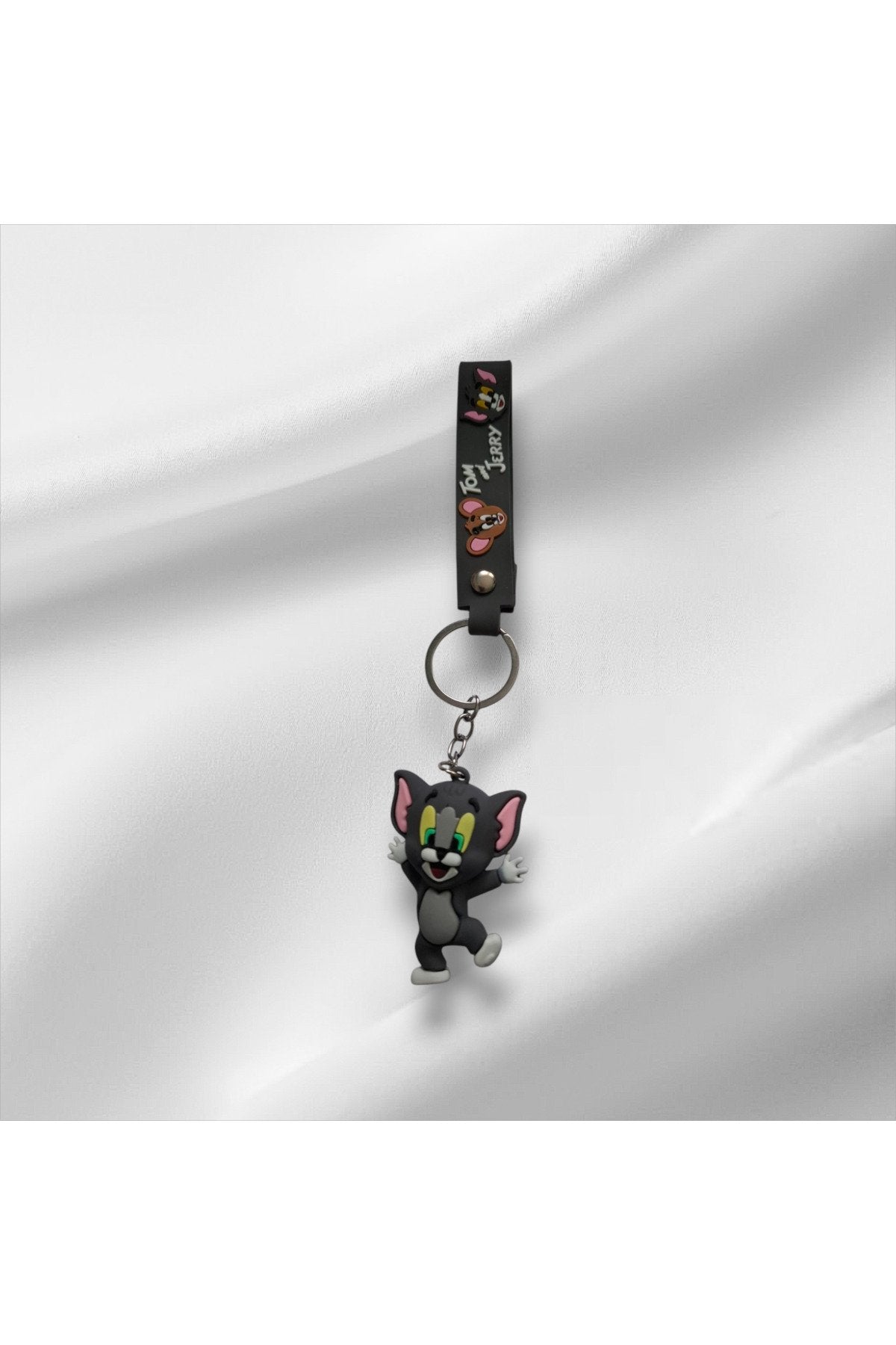 Tom Ve Jerry 3d Anahtarlık Sevimli Çanta Aksesuarı (1 ADET)